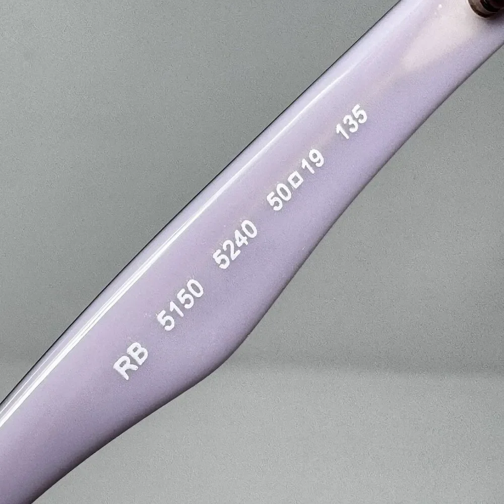Ray-Ban RB5150 5240 Eyeglass Frames Brown Purple 50-19-135